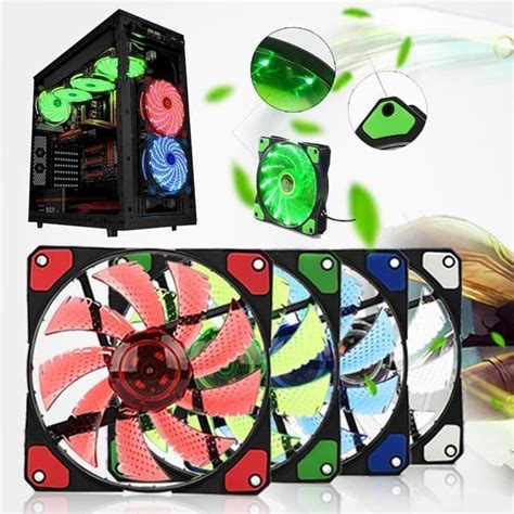 Jual Fan Case Led 15 Nyk Fan Casing 12cm Led Kipas PC Color Shopee