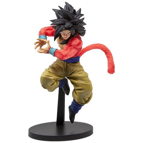 Banpresto Dragon Ball Gt Super Saiyan Son Goku X Kamehameha Figure Red