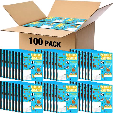 Amazon Fulmoon 100 Pcs Primary Composition Notebook K 2 With