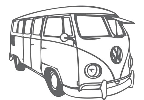 Vw Bus Vector