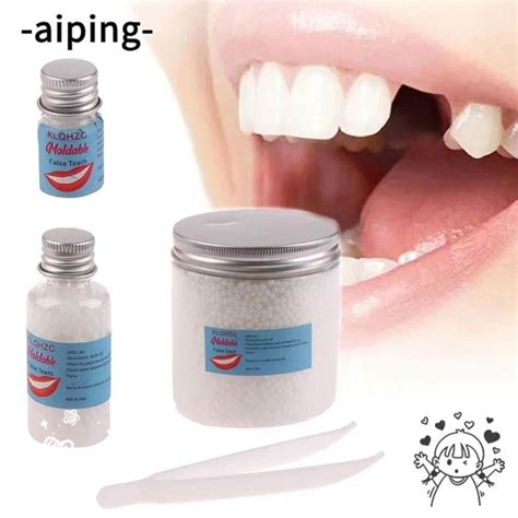 Aiping1 1pcs Tooth Repair Glue Safety Supplies Temporary Teeth Gaps Filling Solid 5 50ml Resin