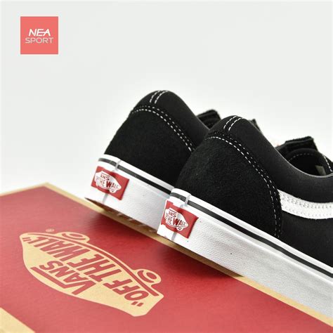 Vans Old Skool Classic Black White รุ่นสุดฮิต รองเท้า แวนส์ โอวสคูล