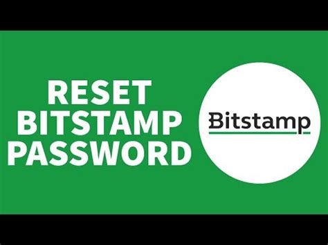 How To Reset Bitstamp Password Recover Bitstamp Account Full