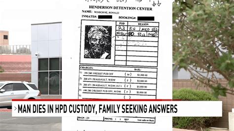 Documents Reveal Inmates Final Days In Henderson Detention Center