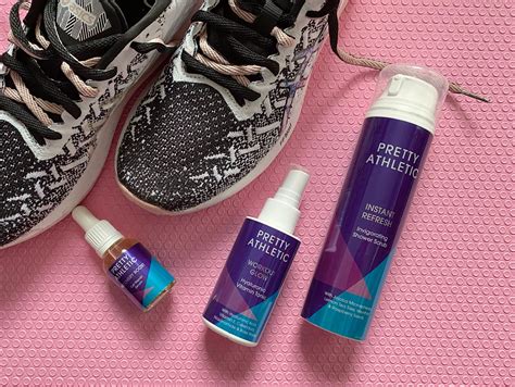 pretty athletic skincare  women  sweat runwithrachel