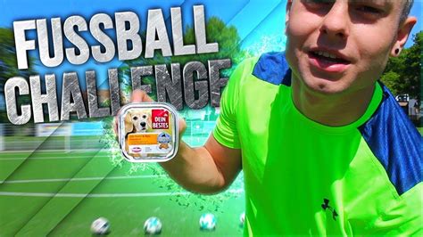 Fu Ball Challenge Mit Hundefutter Bestrafung Youtube