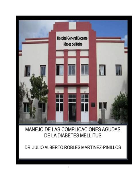 2019 Manejo Complicaciones Agudas Diabetes Mellitus PDF