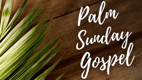 Palm Sunday Of The Lord’s Passion At The Procession With Palms Friarmusings