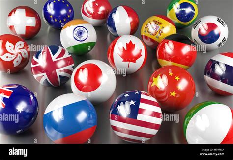 International Country Flags Stock Photo Alamy