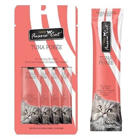 Fussie Cat Tuna Purée Four Your Paws Only