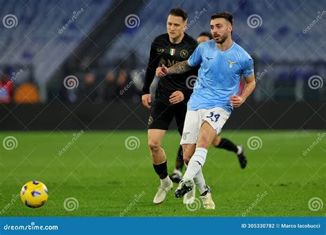 Italy Serie A Tim Match Ss Lazio Vs Ssc Napoli Editorial