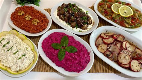 Yilba I Sofranizi S Sleyecek Prat K Ve Kolay Meze Tar F Salata Meze