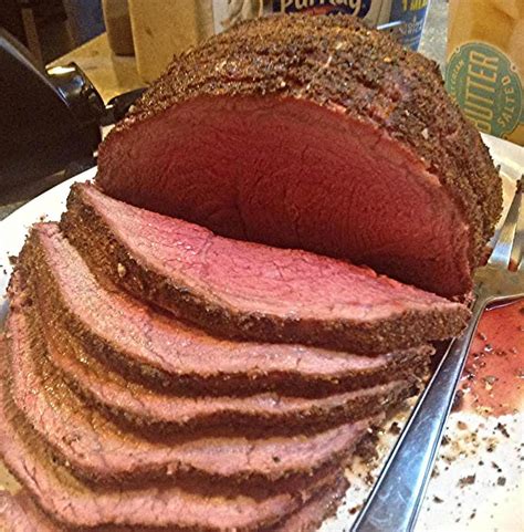 Dan S Grilled Smoked Sirloin Tip Roast Recipe Just A Pinch