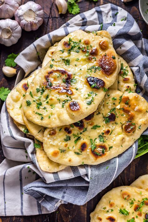 Homemade Garlic Naan - Host The Toast | Recipe | Recipes, Garlic naan ...