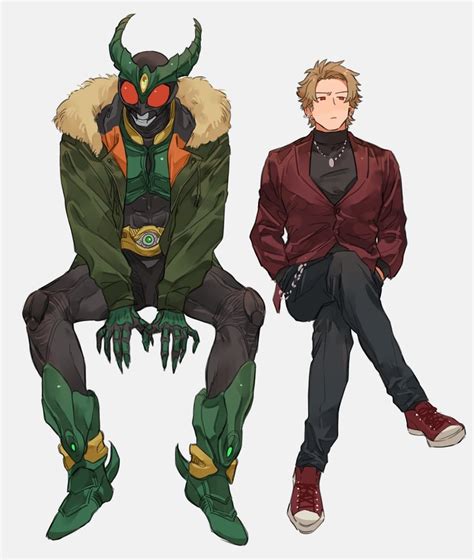 Kamen Rider Gills And Ashihara Ryo Kamen Rider And 1 More Drawn By