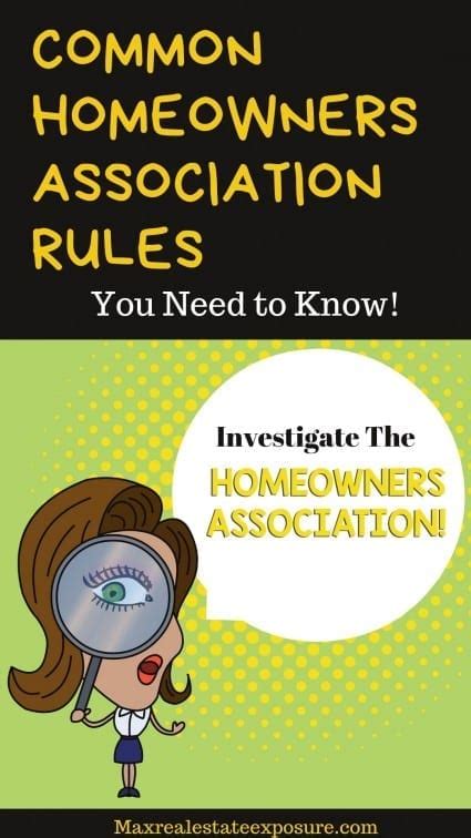 Homeowners Association Rules How To Find Them