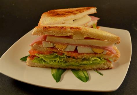 Las Recetas De Noe S Ndwich Mixto Especial