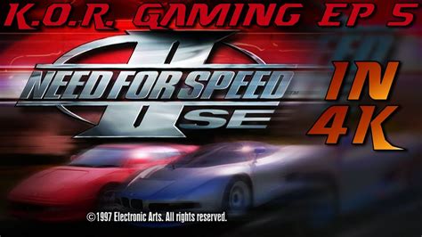 Need For Speed II SE In 4K YouTube