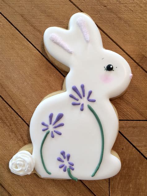 Beautiful Easter Bunny Cookie Easter Bunny Cookies Easter Sugar