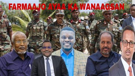 Siyaasi Siidoow Waxqabadkii Farmaajo Waxaa Badalay Dowlad Ayax Baahan