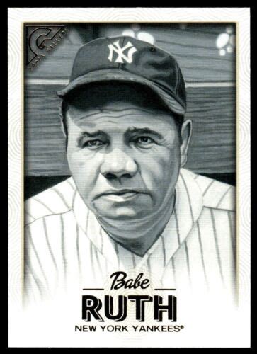 2018 Topps Gallery Babe Ruth New York Yankees 150 EBay