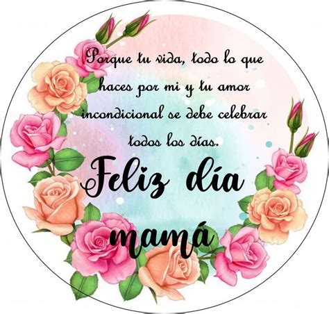 Tarjeta día de la madre en 2024 Imagenes feliz dia mama Dia de las