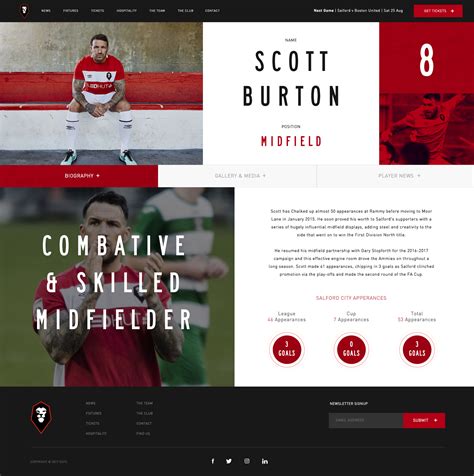 Salford City Football Club by Sam Evans on Dribbble