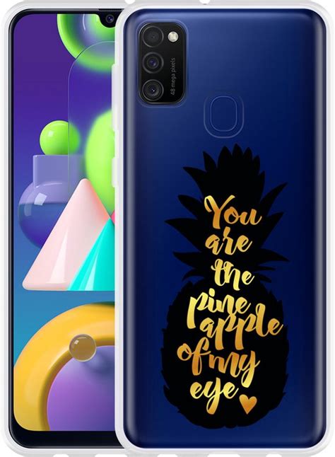 Samsung Galaxy M21 Hoesje Big Pineapple Designed By Cazy Bol