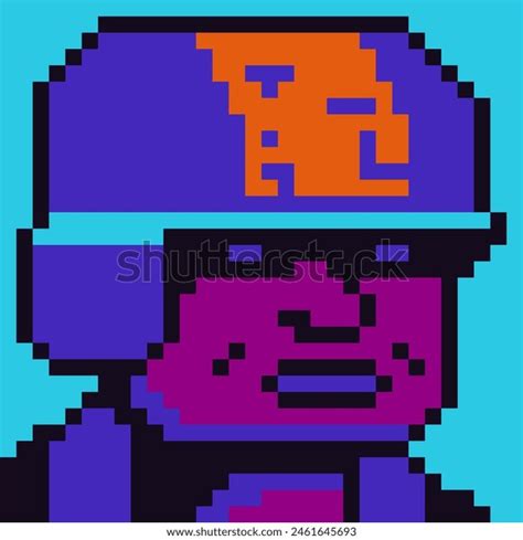 Pixel Art Man Male Character 8 Bit Stock Vector Royalty Free 2461645693 Shutterstock