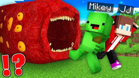 Jj And Mikey Speedrunners Vs Train Eater Hunter Battle In Minecraft