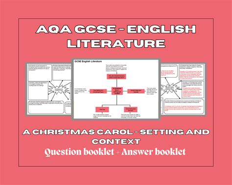 A Christmas Carol Setting And Context Mind Maps Stockley Academia