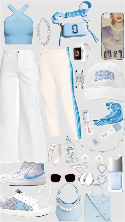 Check Out Mallorygrumbless Shuffles Eras Tour Outfits 🦢 1989 🌊