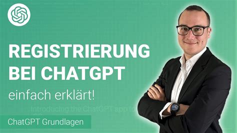 Registration Bei Chatgpt Openai Einfach Erkl Rt Lerne Chatgpt Youtube