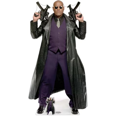 Morpheus Laurence Fishburne The Matrix Reloaded Official Lifesize