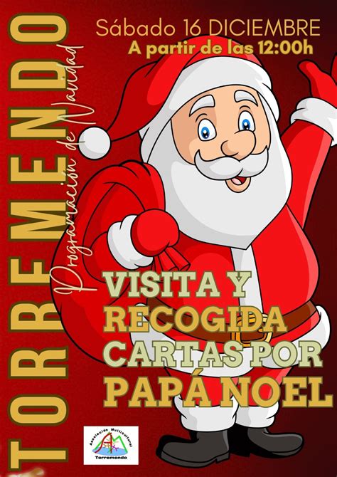 Torremendo de Orihuela Visita y recogida de cartas de Papá Noel en la