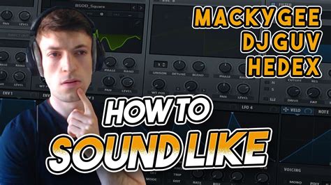 Jump Up Drum And Bass Lead In Serum Macky Gee Hedex DJ Guv YouTube