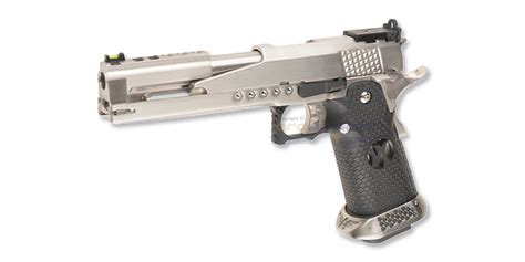 Armorer Works Hi Capa HX2201 Silver Gas Airsoft Pistol ProAirsoft