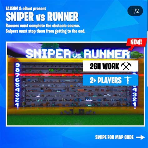 Code Map Fortnite Sniper Vs Runner - Communauté MCMS™.