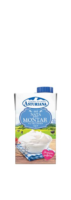 Nata Para Montar 1L 35 Materia Grasa Central Lechera Asturiana