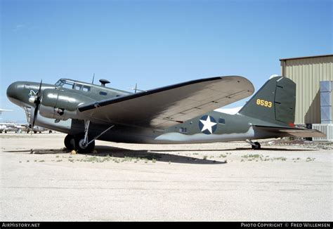 Aircraft Photo Of 38 593 8593 Douglas B 18b Bolo Usa Air Force