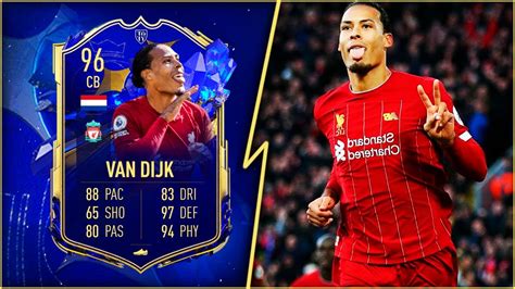 ¿el Mejor Defensa Van Dijk 96 Toty Review Fifa 23 Rubhd Youtube