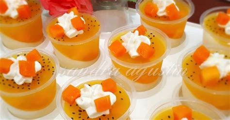 Resep Puding Manggala Mangga Vanila Oleh Sandra Agustin Cookpad