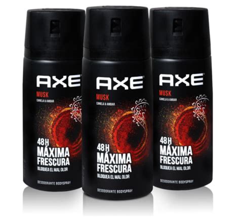 Axe Musk Deodorant Body Spray For Men 48 Hours Non Stop Fresh 5 07 Fl