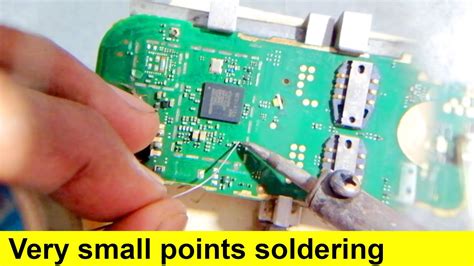 How To Solder Very Small Tiny Micro Points Wires Smd Woldering Tips