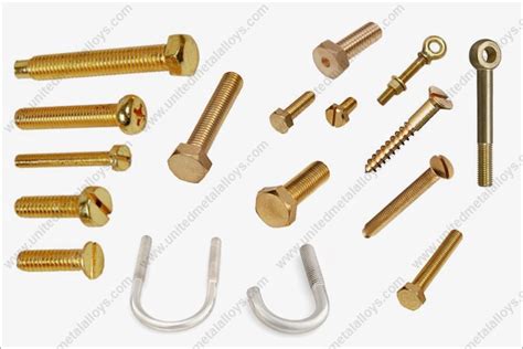 United Metals & Alloys | Brass Nuts & Bolts