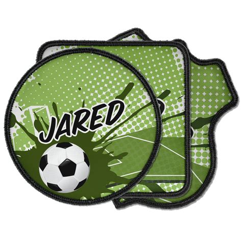 Custom Soccer Iron on Patches (Personalized) | YouCustomizeIt