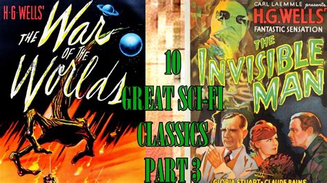 10 Great Classic Sci Fi Flicks Part 3 War Of The Worlds 53 And The