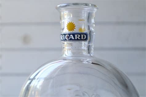 Ricard Anisette Pastis Aperitif Branded Water Carafe Etsy