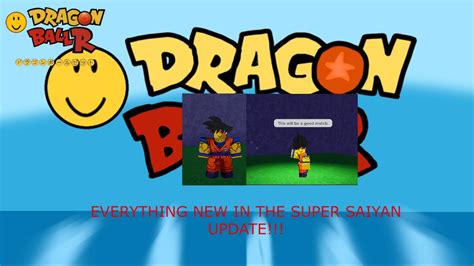 Everything New In The Ssj Update For Dragon Ball R Dbrrdragon Ball