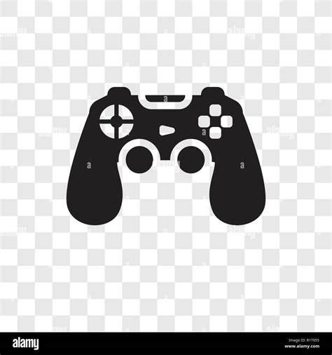 Game Controller Vector Icon Isolated On Transparent Background Game